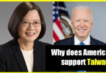 why is USA supporting taiwan?