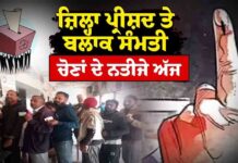 ਜ਼ਿਲ੍ਹਾ ਪ੍ਰੀਸ਼ਦ ਤੇ ਬਲਾਕ ਸੰਮਤੀ ਚੋਣਾਂ ਦੇ ਨਤੀਜੇ ਅੱਜ